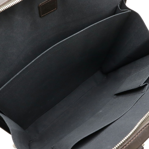 LOUIS VUITTON Authentic Brown Monogram Leather Bag - Picture 8 of 10